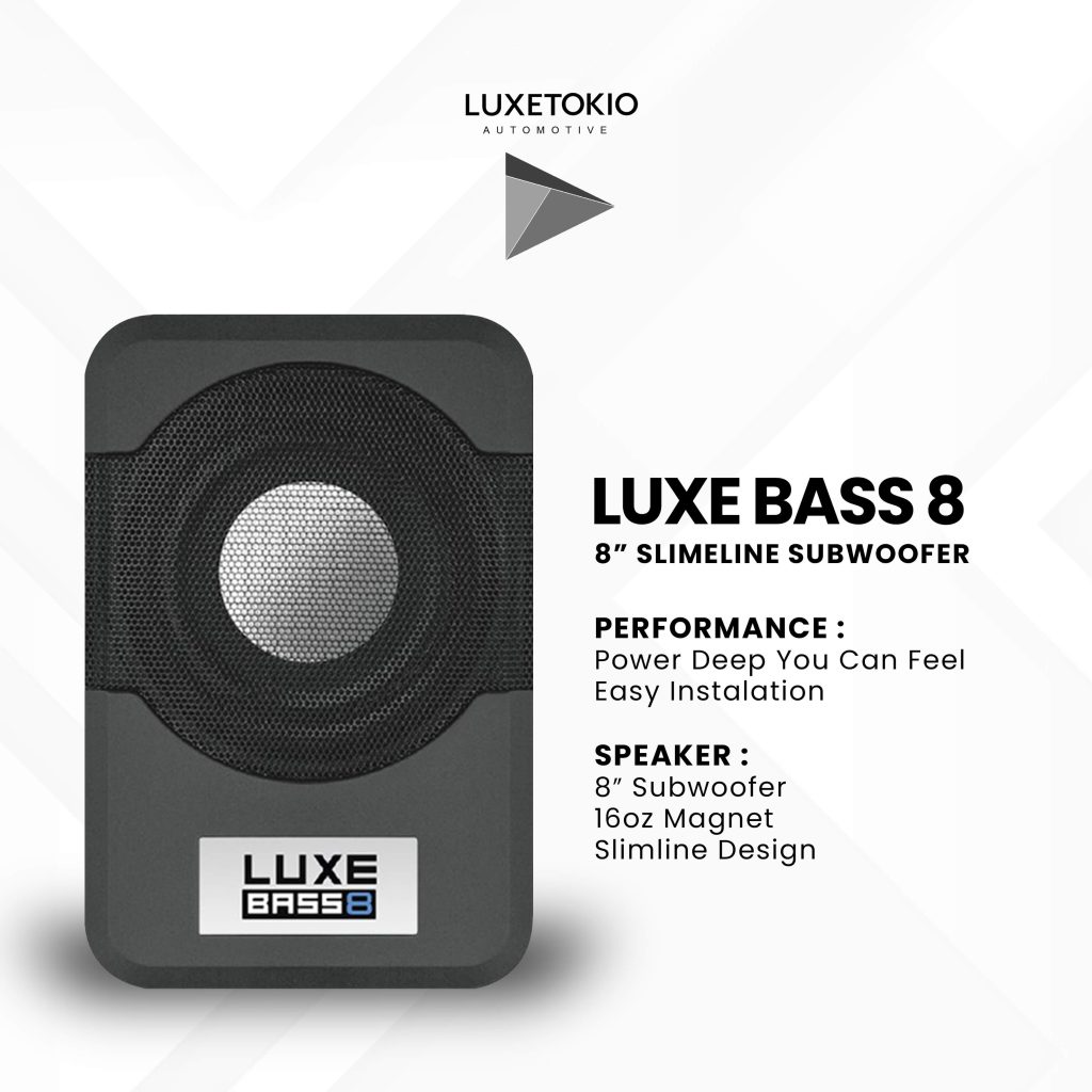 SUBWOOFER AKTIF KOLONG JOK LUXEBASS8